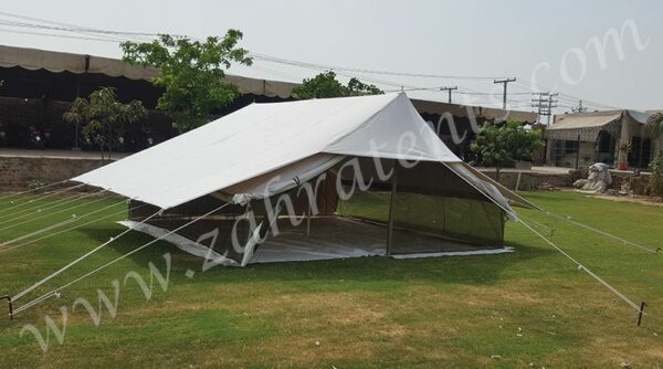 Family Tent with Mesh Walls