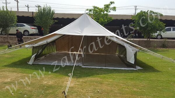 Family Tent with Mesh Walls