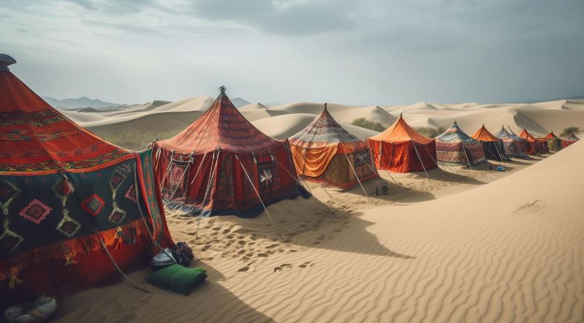 Moroccan tents