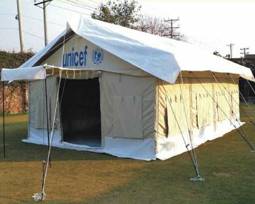 UNICEF tent